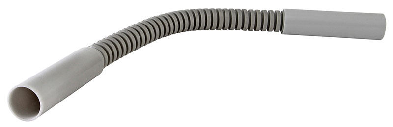 Umístění kabelu do vlnité hadice: vodič, vysavač, magnet