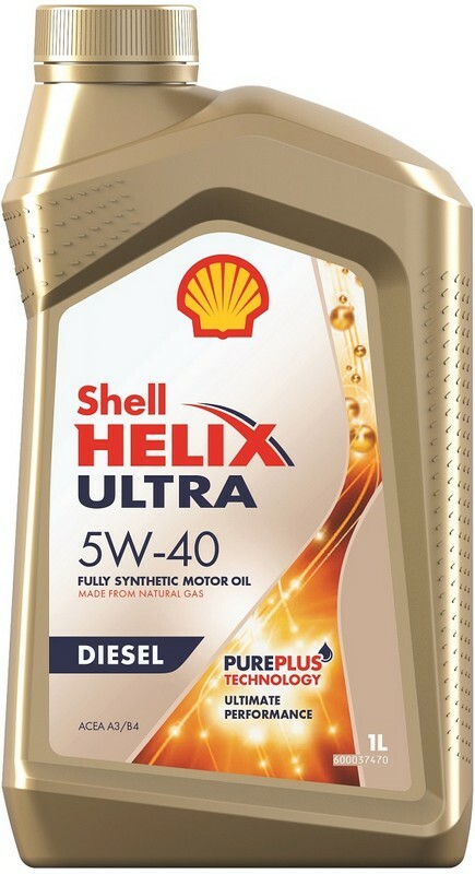 SHELL Helix Ultra Diesel 5W-40 sintētiskā motoreļļa 1l